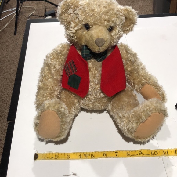 Hallmark dapper stuffed teddy bear - Picture 7 of 8